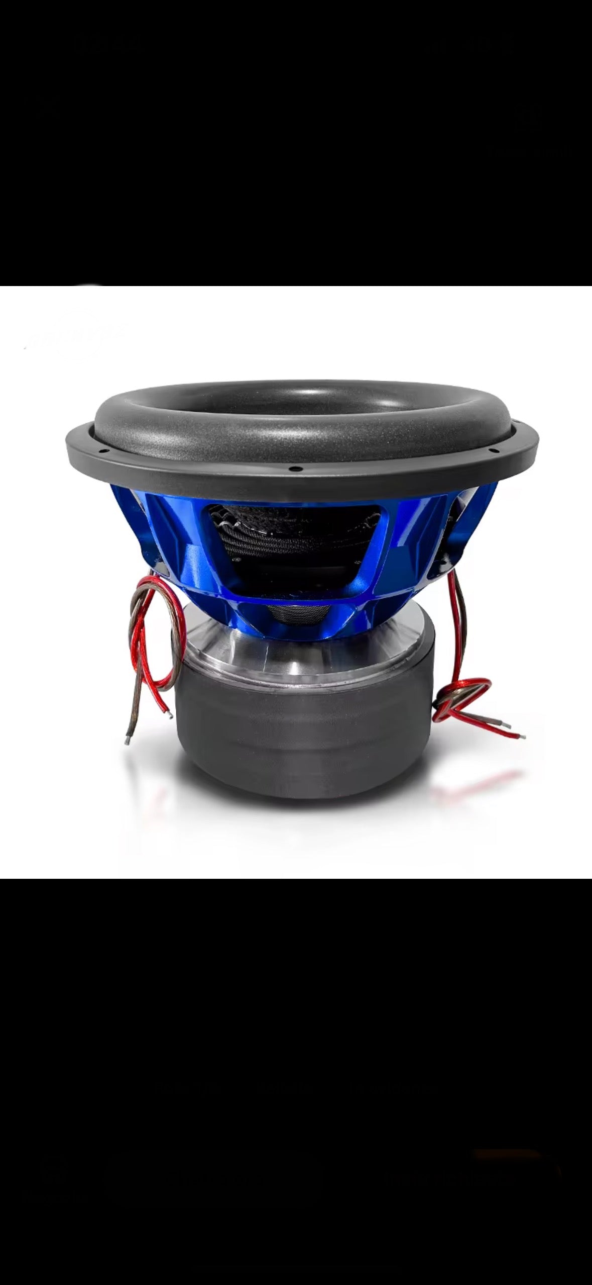 Subwoofer Zarspl 38cm zrsw10000w/5000w rms