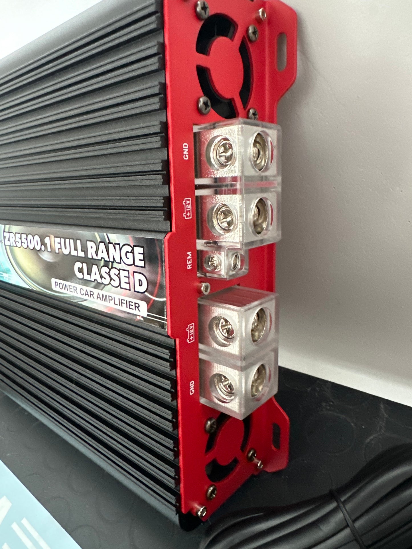 Amplificatore Zarspl ZR5500 serie competition full range 5500w rms New version Red