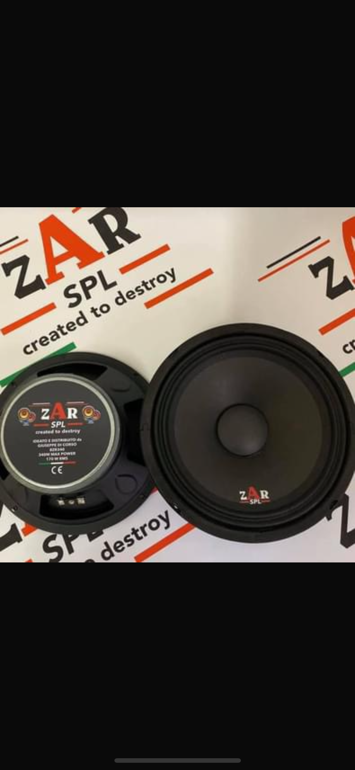 Coppia altoparlanti Zarspl 8ZR240 20cm 220w €59 coppia
