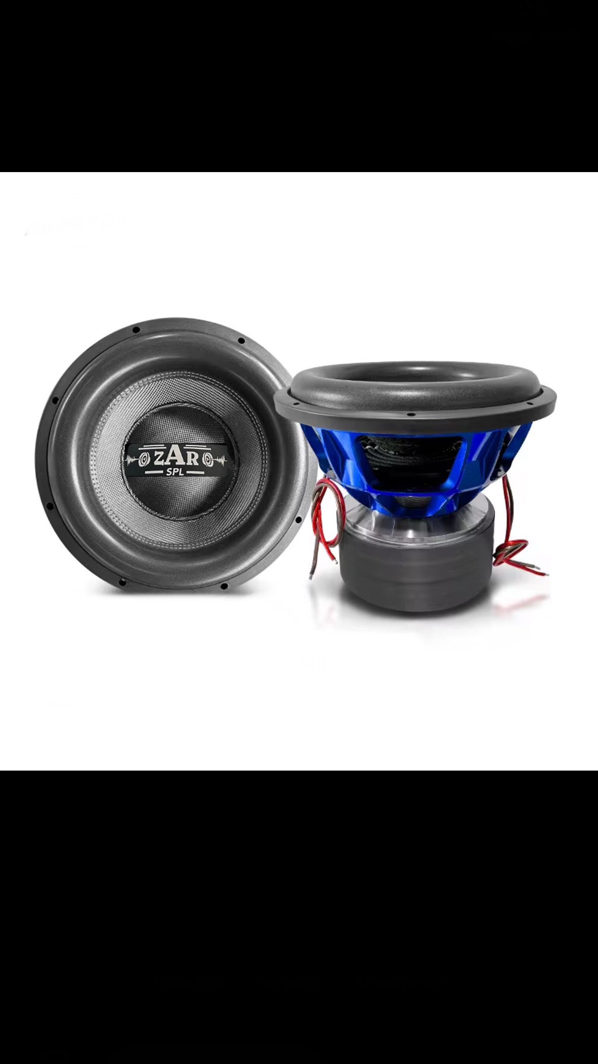 Subwoofer Zarspl 38cm zrsw10000w/5000w rms