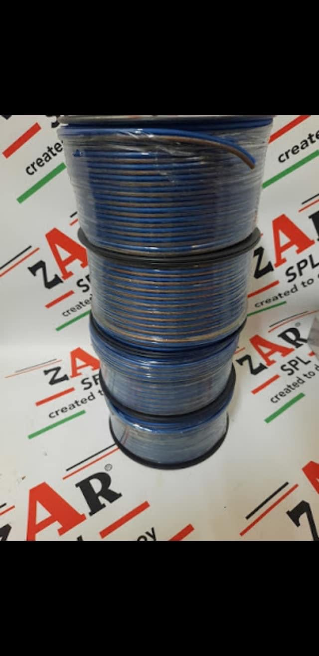 Cavo 14awg  2x2,5 mmq per altoparlante prezzo riferito al metro