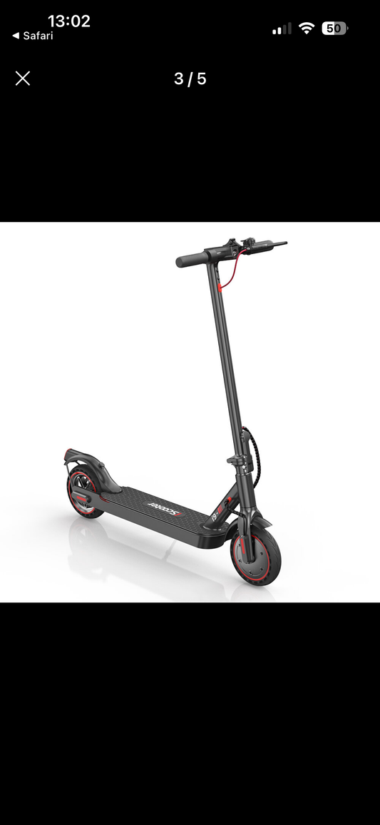 Scooter monopattino elettrico 350w 36v 7.5ah autonomia 30-40km