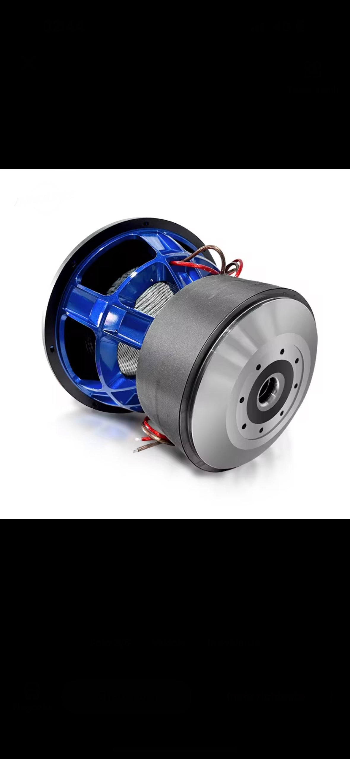 Subwoofer Zarspl 38cm zrsw10000w/5000w rms