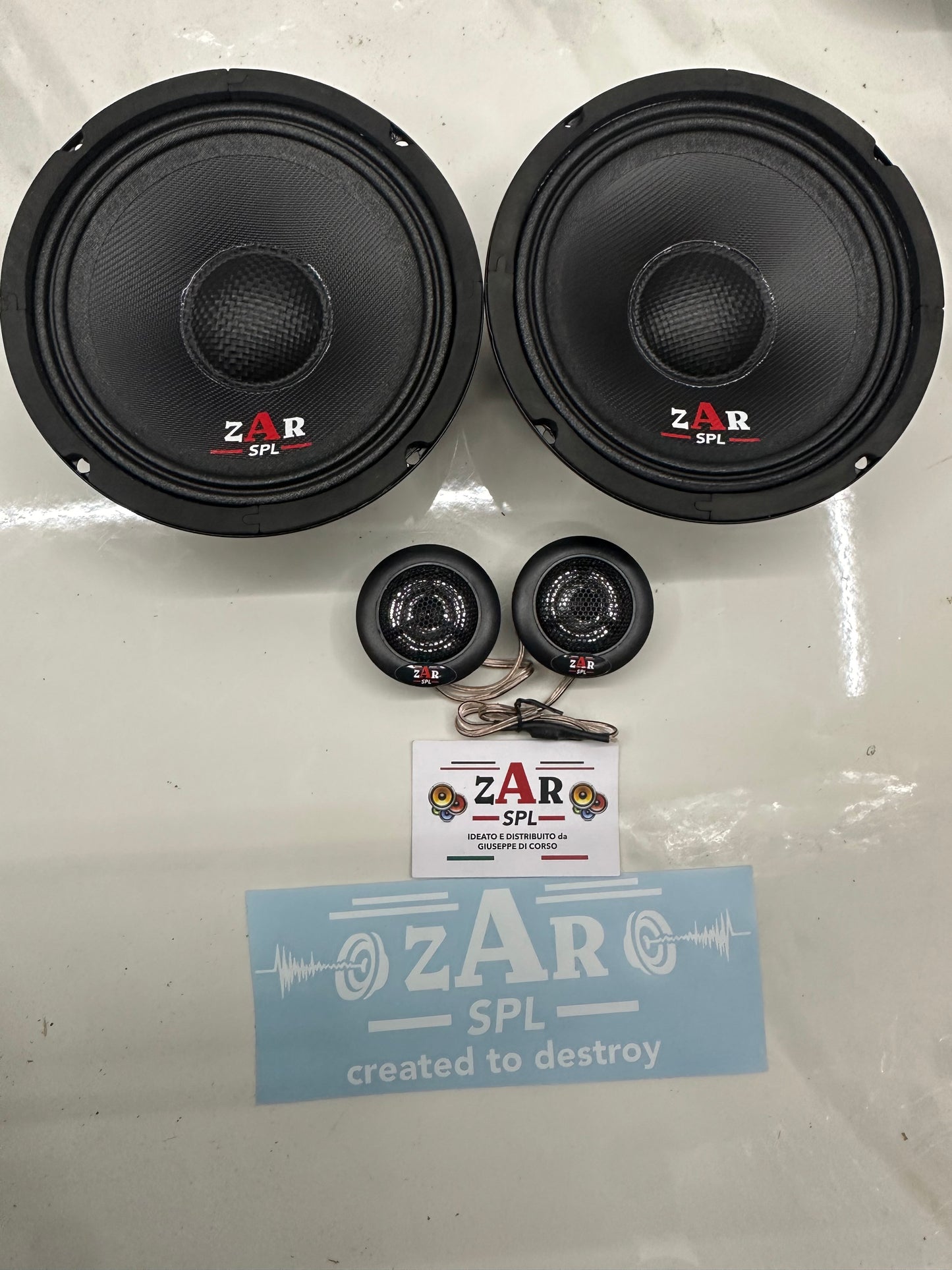 New model Carbon Kit 2 vie Coppia altoparlanti Zarspl 6ZR240 16 cm 240w+coppia tweeter €59 coppia per predisposizione o uso home