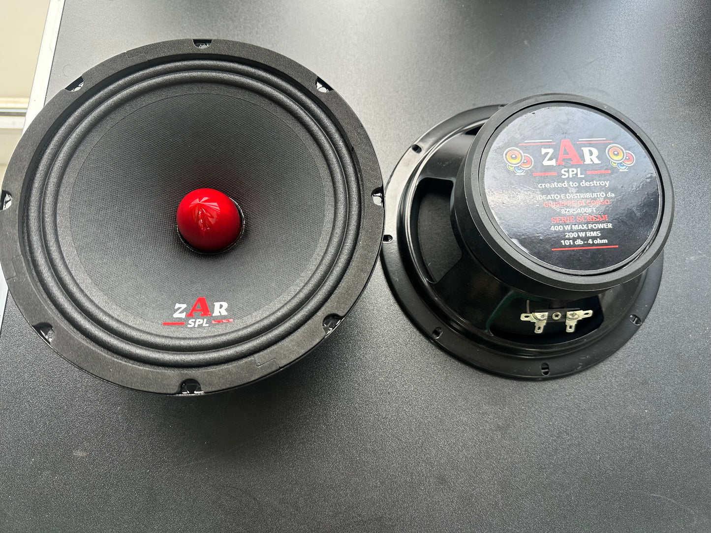 Coppia altoparlanti Zarspl 8ZRS400FT SERIE SCREAM PER VERI FRONTI DA URLO
