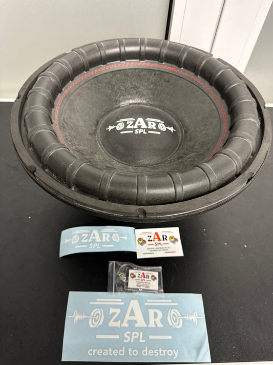 Subwoofer Zarspl ZRSW2000 da 38 cm 2000 watt doppia bobina 2+2ohm
