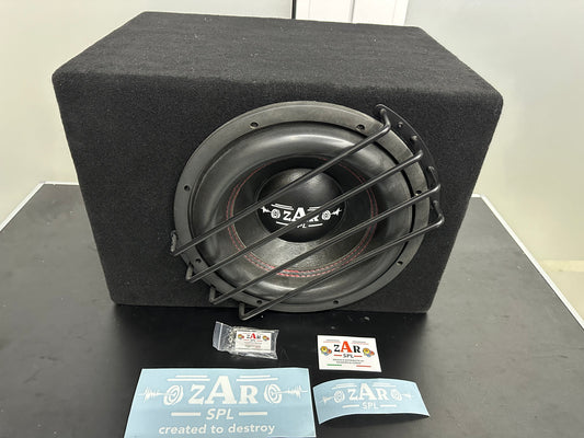 Subwoofer Zarspl 30 cm 2200w con box accordato doppia bobina 2+2 ohm