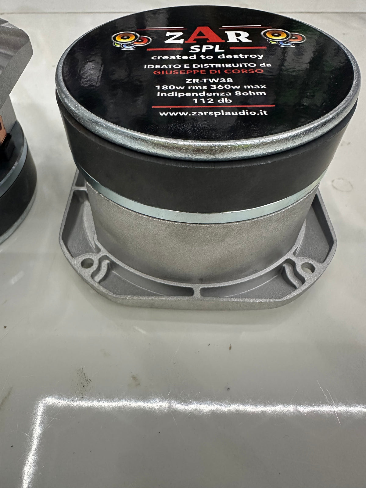 Coppia tweeter ZR-TW38 10cm 8ohm 360w+condensatori in omaggio