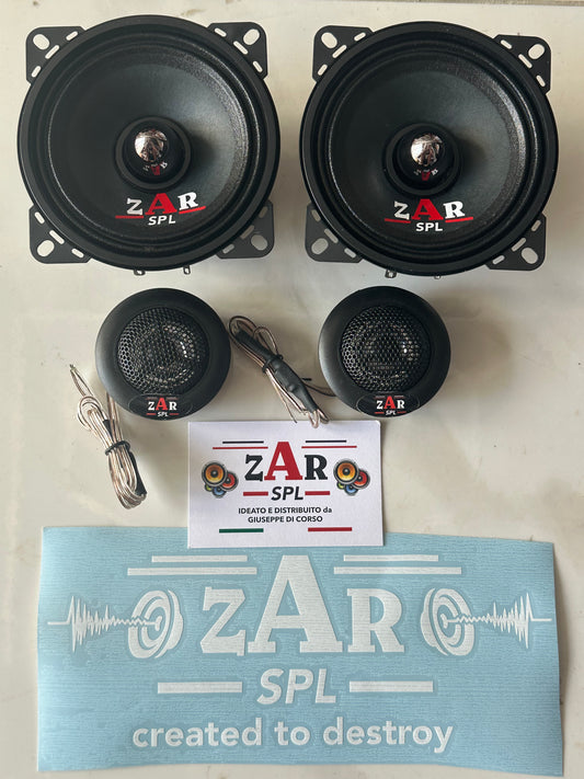 Kit 2 vie altoparlanti Zarspl 10 cm 160w+coppia tweeter €48 adatto anche per bmw