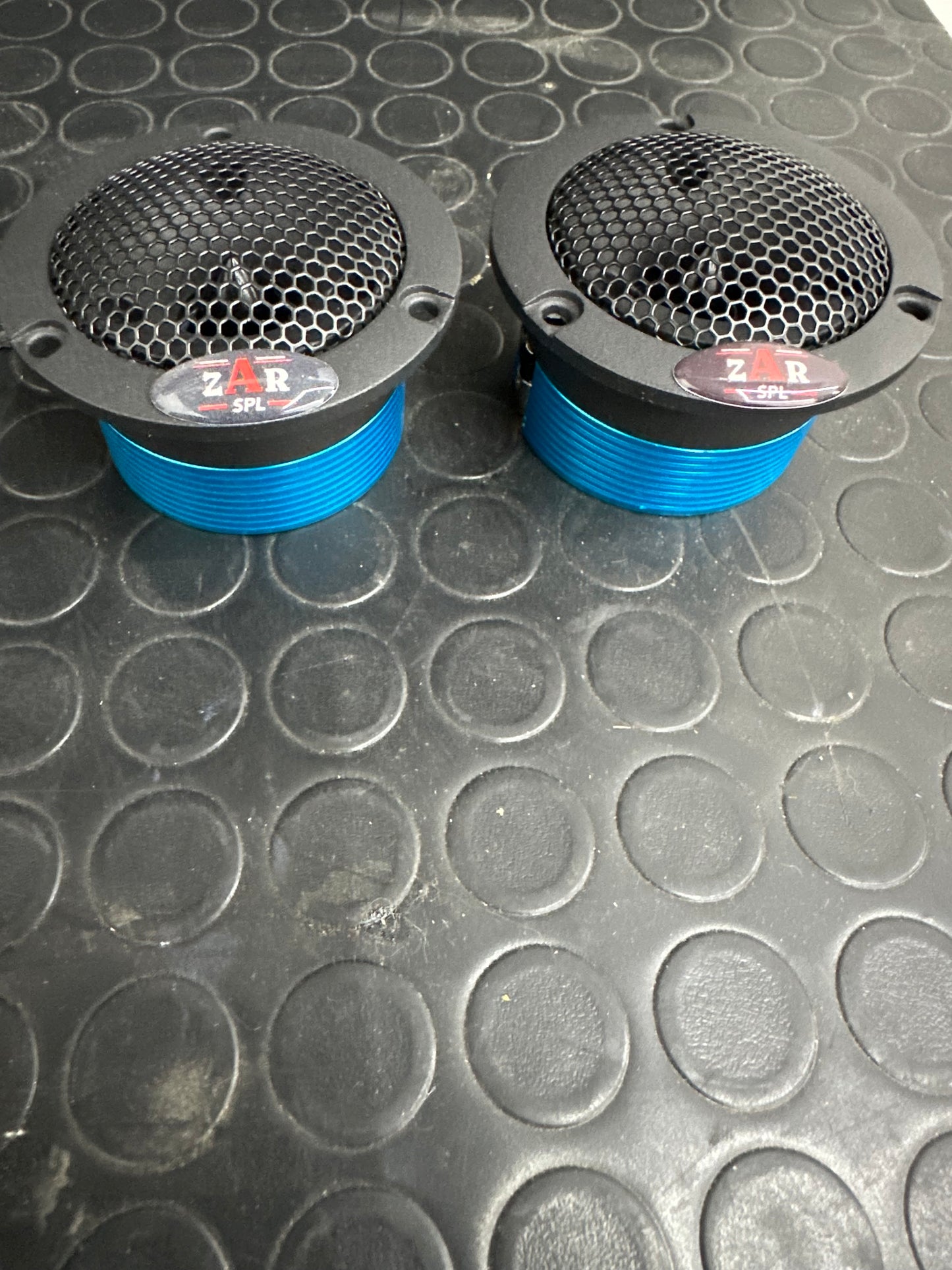 ZARSPL Kit Coppia Tweeter Neodimio 300w/150w RMS 2K-20kHz Potentissimi per Audio di Alta Qualità