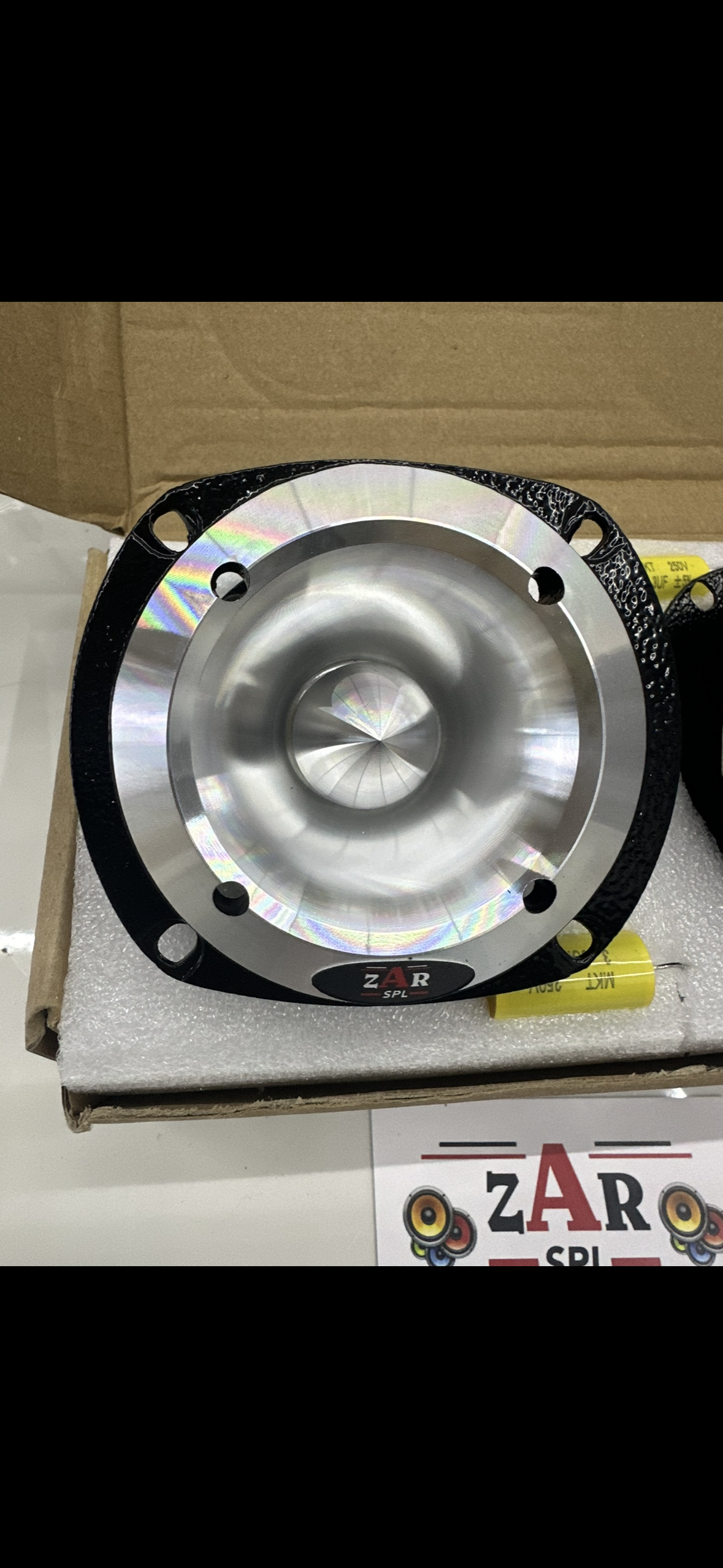 Coppia tweeter tzw200 10cm 400w+condensatori in omaggio