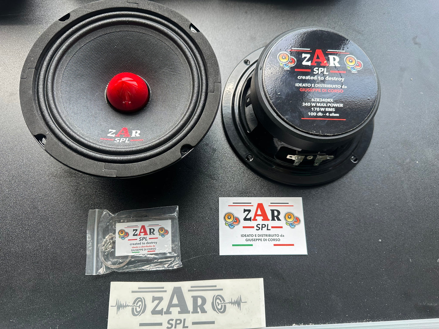 Coppia altoparlanti Zarspl 6ZR340RX SERIE SCREAM PER VERI FRONTI DA URLO