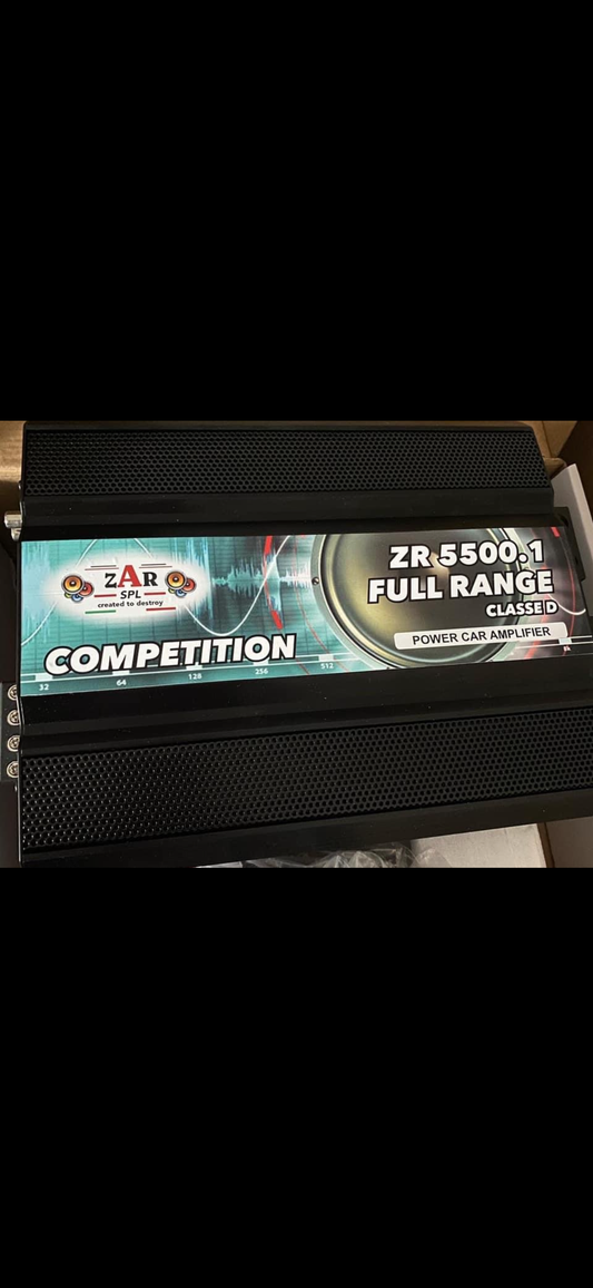 Amplificatore Zarspl ZR5500 serie competition full range 5500w rms